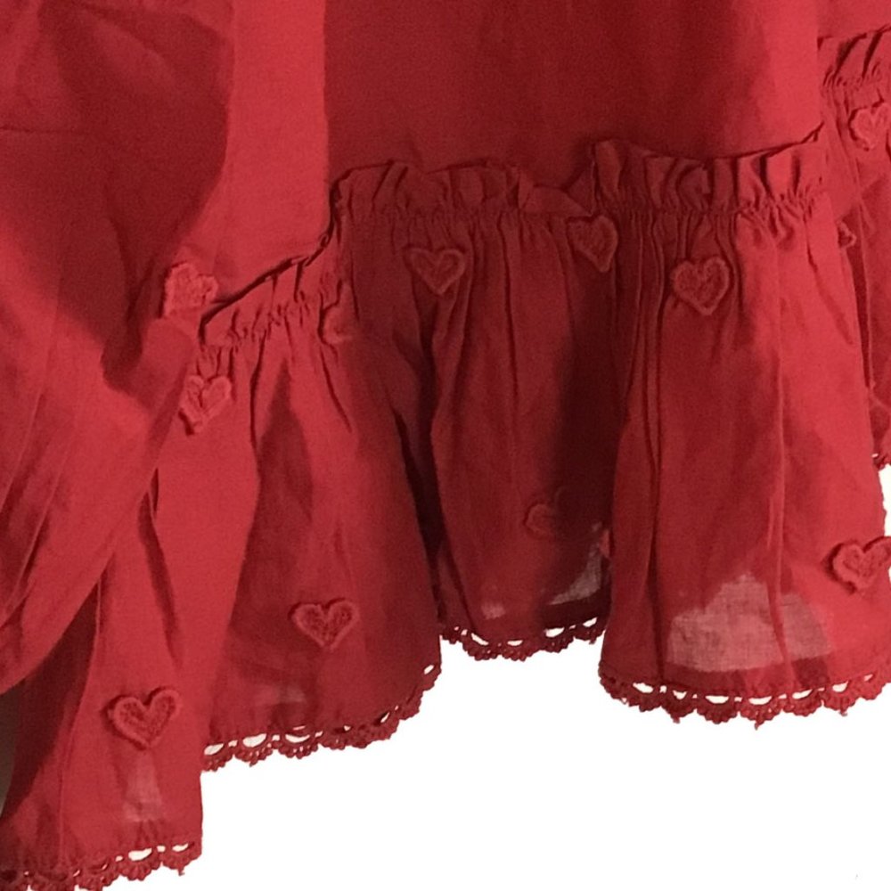 FARM RIO 3D Hearts Smocked Blouse - Picture 8 of 15